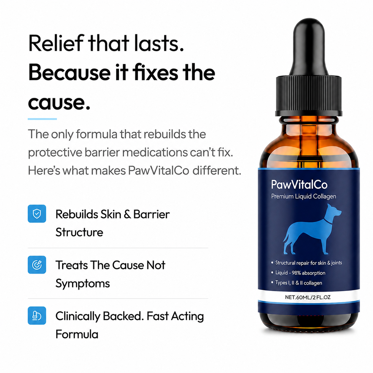 PawVitalCo Premium Liquid Collagen