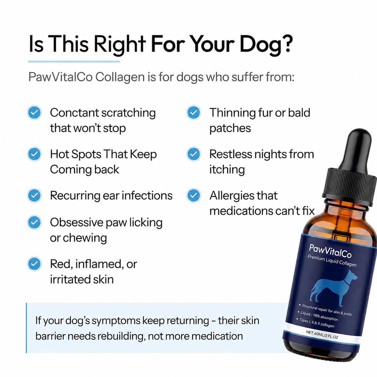 PawVitalCo Premium Liquid Collagen
